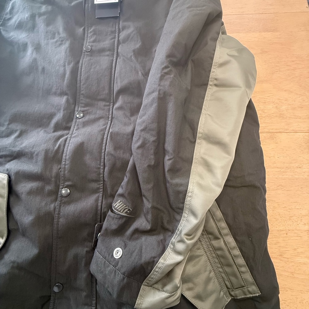 Nike Sportswear Therma-Fit White Space Parka DD6775-355 Sequoia Olive Mens Large - Picture 4 of 7